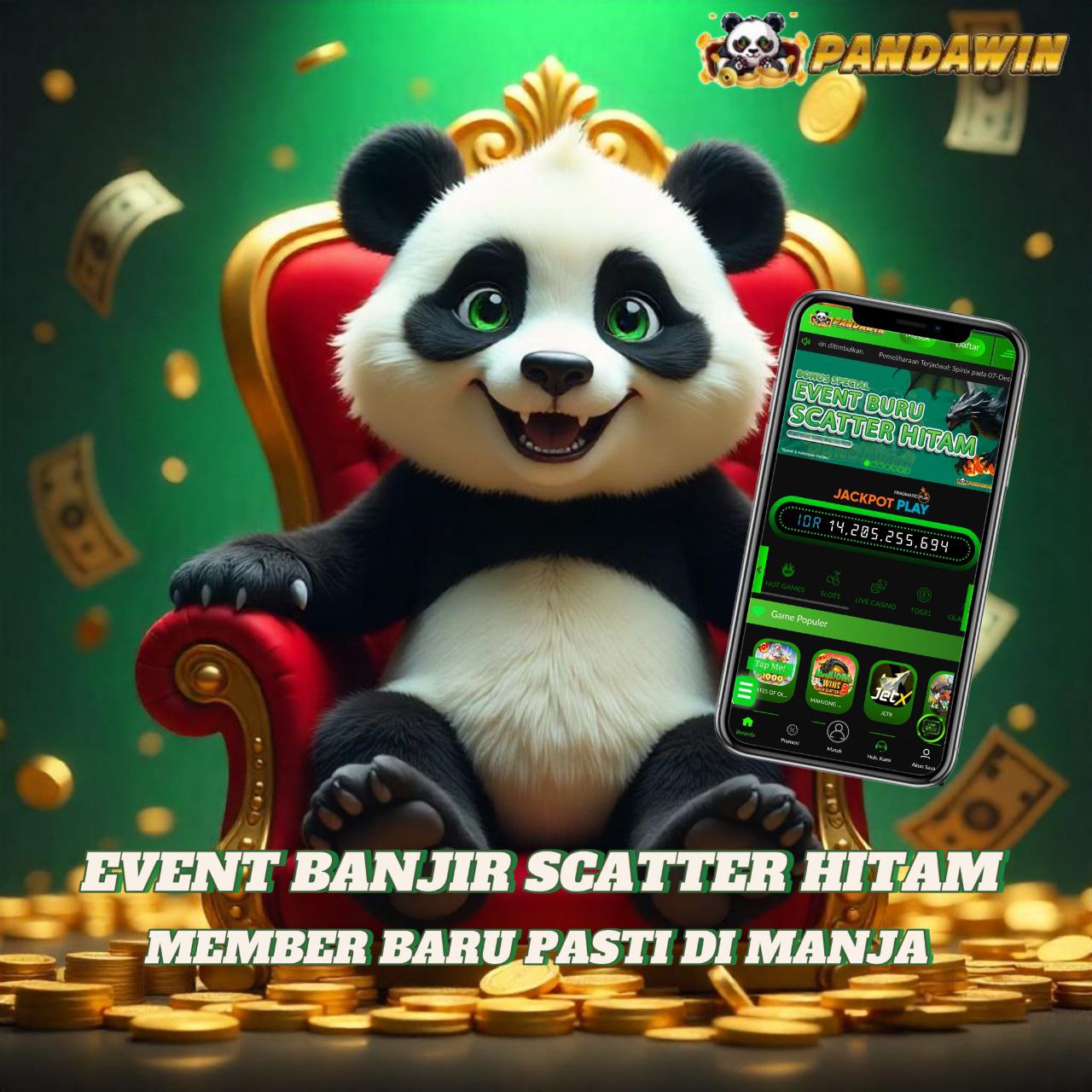 PANDAWIN : Panduan Belajar Slot dan Bermain Online dengan Mudah